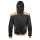 Hoodie GRIZZLY, schwarz-beige, S