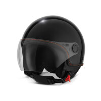 VESPA VISOR 4.0 DEMI-JET HELMET SCHWARZ schwarz XS