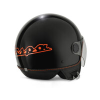 VESPA VISOR 4.0 DEMI-JET HELMET SCHWARZ schwarz M