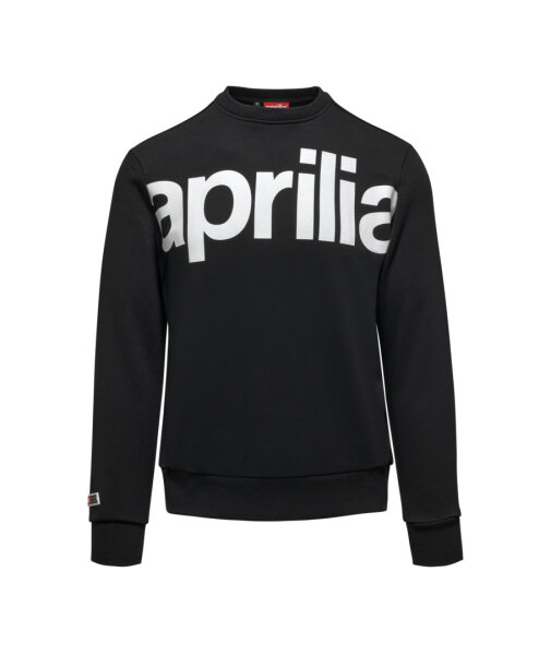 APRILIA CREWNECK - UNISEX Black