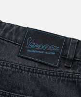 VESPA DEC OVER DENIM PANT JAT BLACK