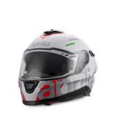 APRILIA OVERTAKE FF HELM  WEISS