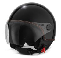 VESPA VISOR 4.0 DEMI-JET HELMET SCHWARZ