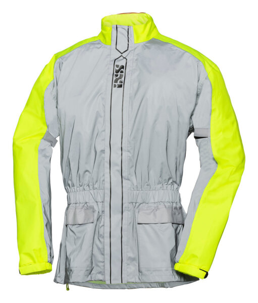 Regenjacke Silver RefleST neon grau XL