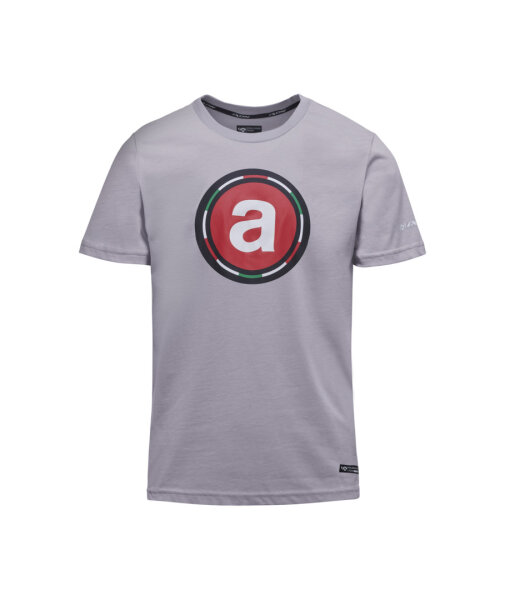 T-SHIRT - APRILIA RACING LIFESTYLE - "a" grau