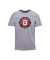 T-SHIRT - APRILIA RACING LIFESTYLE - "a" grau