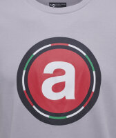 T-SHIRT - APRILIA RACING LIFESTYLE - "a" grau