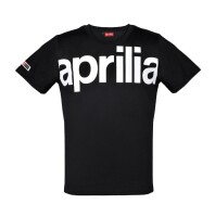 T SHIRT APRILIA BLACK L // Weihnachtsangebot //