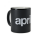 APRILIA MUG schwarz 80 x 80 x 95 mm