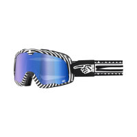 Goggles Barstow Death Spray, Linse blau verspiegelt