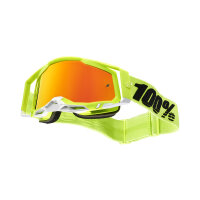 Racecraft 2 Goggle Yellow - Mirror Red