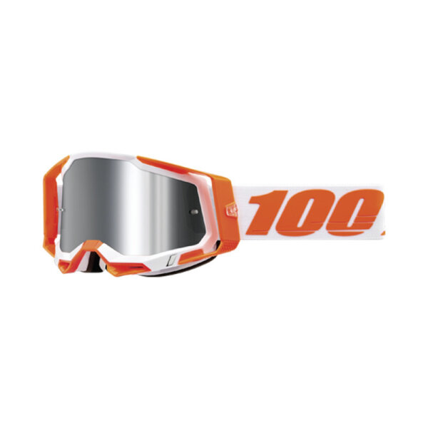 Racecraft 2 Goggle Orange - Mirror Silver