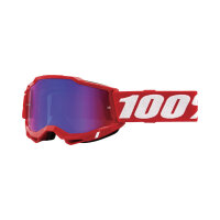 Accuri 2 Goggle Neon/Red - Mirror Red/Blue / BLACK WEEKS