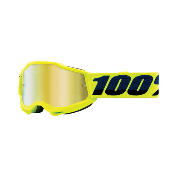 Goggles Accuri 2 Junior Fluo-Yellow -Mirror Gold