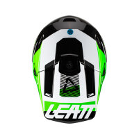 Helm 3.5 V22 Black schwarz-weiss-grün XL