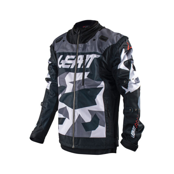 Jacke 4.5 X-Flow Camo schwarz-grau-schwarz XL