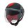 APRILIA JET HELM schwarz/ rot