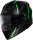 Integralhelm iXS217 2.0 matt schwarz-grün fluo XS