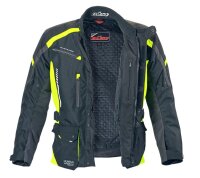 BÜSE Torino II Textiljacke schwarz/neongelb Gr. Z31 / BLACK WEEKS