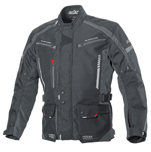 BÜSE Torino II Textiljacke schwarz/anthrazit Gr. 2XL / BLACK WEEKS